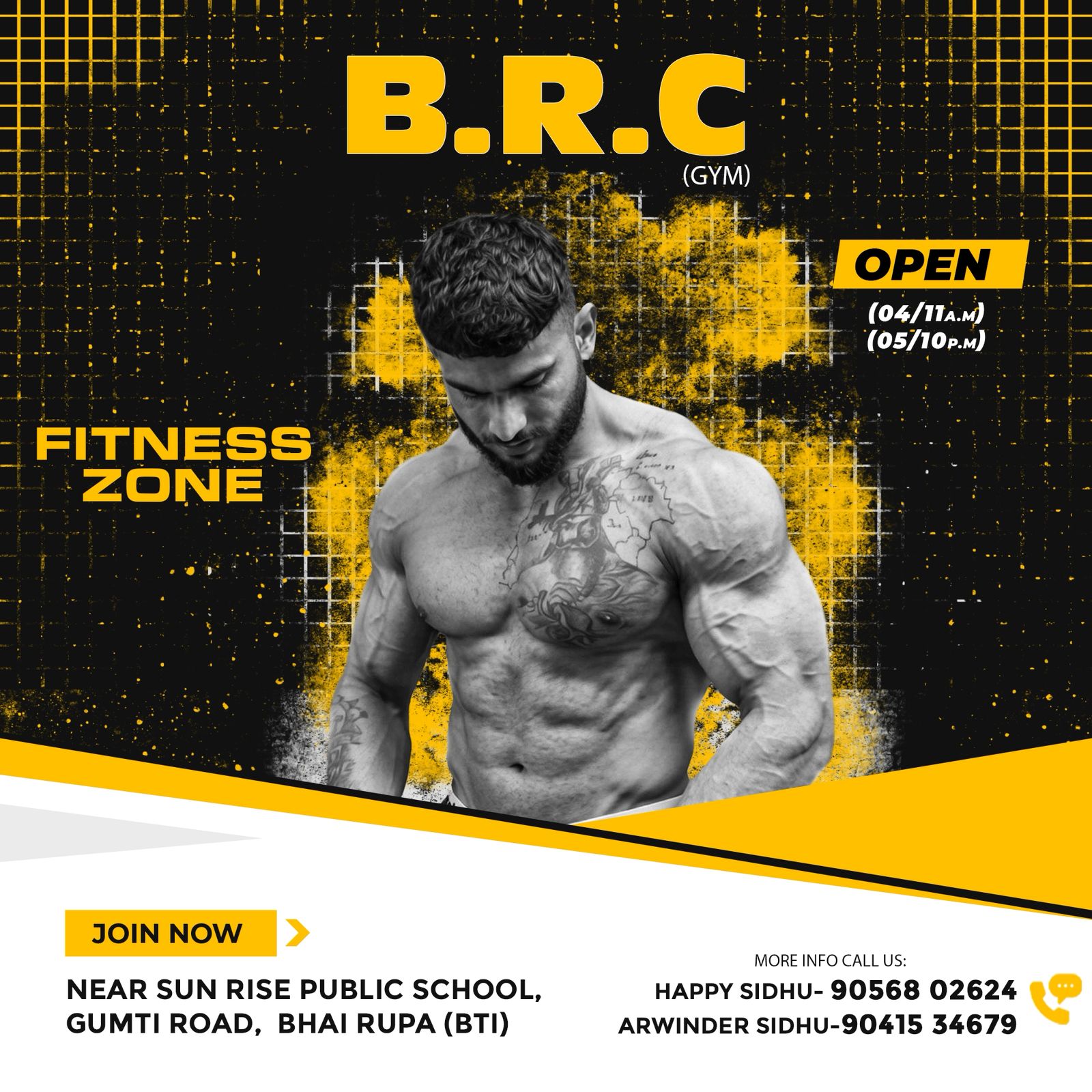 BRC Fitness Zone Head Coach